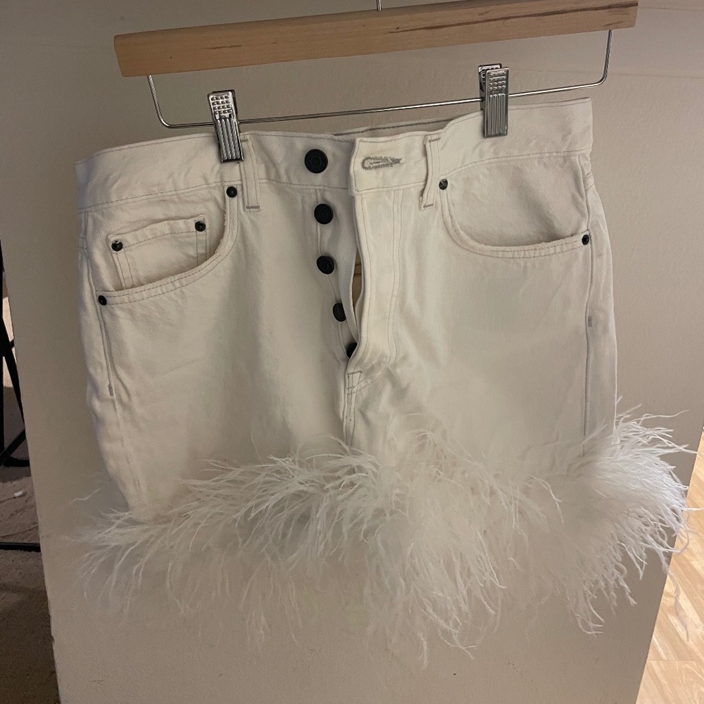 GRLFRND Denim Skirt